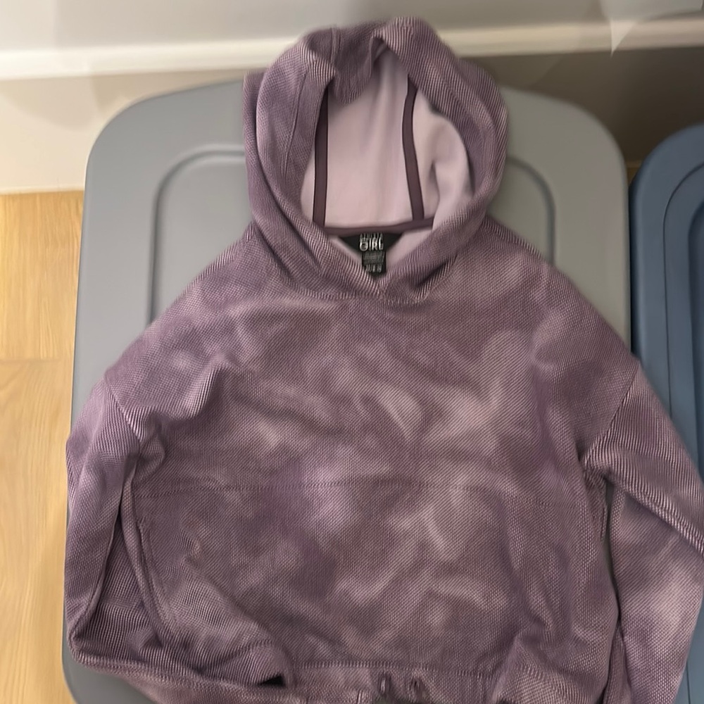 Athleta Kids Purple Hoodie Sweater